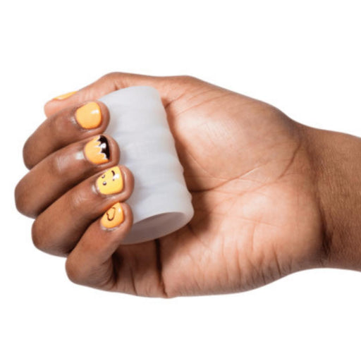 Romp Mosh Compact Reversible Manual Stroker - Clear