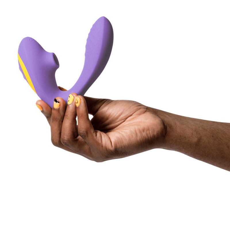 Romp Reverb Dual Stimulation Pleasure Air Vibrator