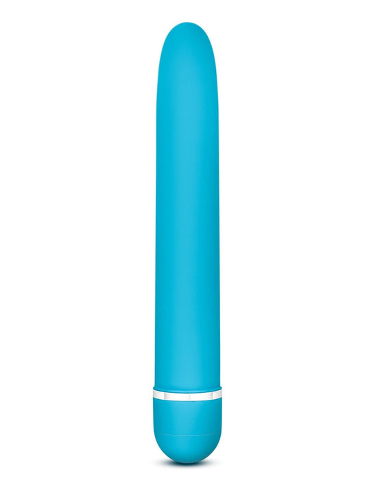 Blush Novelties Vibrator Rose Luxuriate Classic Beginner Vibrator - Blue