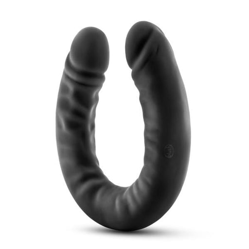 Blush Novelties Dildo Ruse 18 inch Silicone Double Dildo - Black