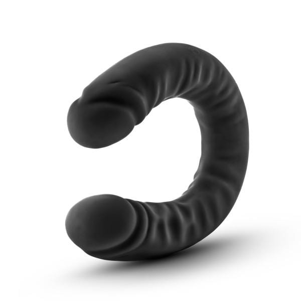 Blush Novelties Dildo Ruse 18 inch Silicone Double Dildo - Black