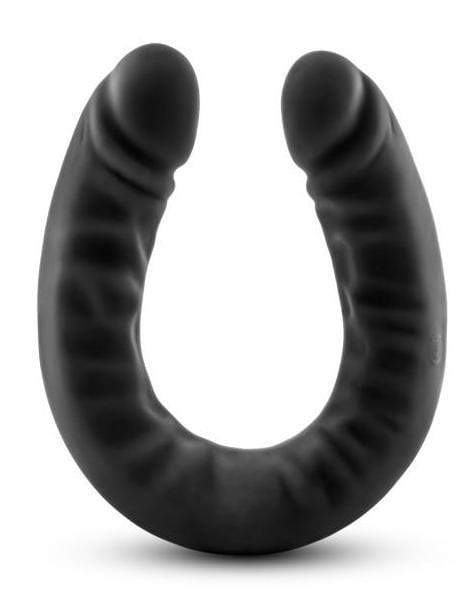 Blush Novelties Dildo Ruse 18 inch Silicone Double Dildo - Black