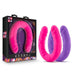 Blush Novelties Dildo Ruse 18 inch Silicone Slim Double Dildo - Hot Pink