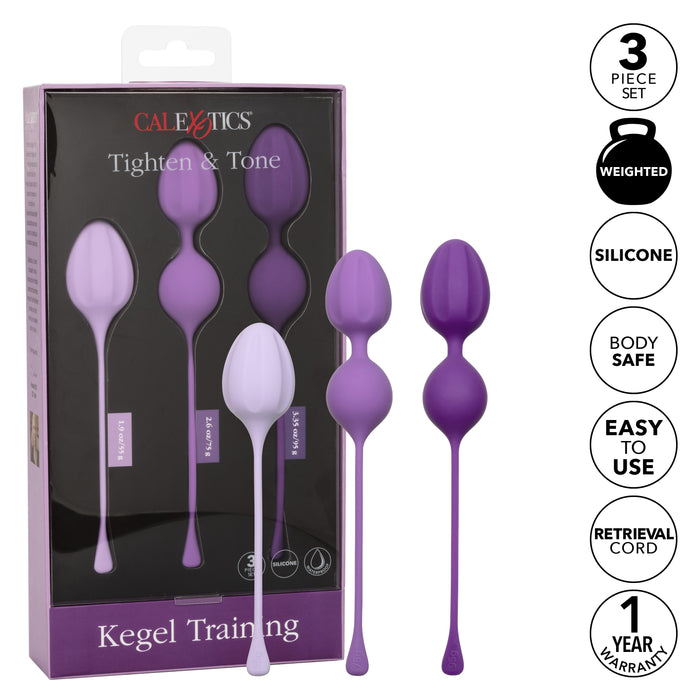 Kegel Exercise Training Kit for Pelvic Floor Strength - 3 pieces