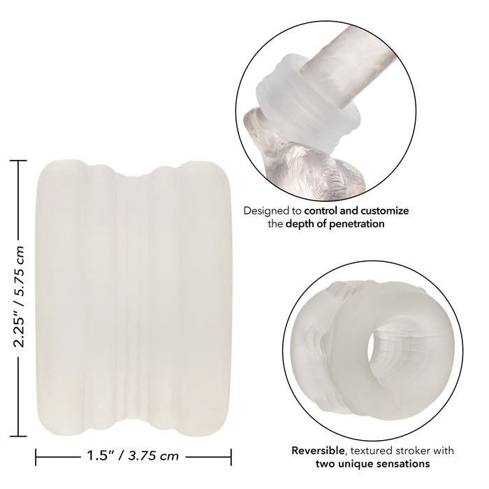 Boundless Bumper Penis Stroker & Penetration Adjustment Ring