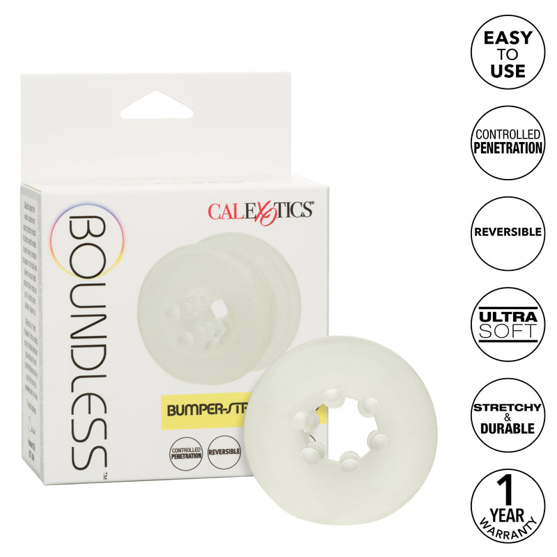 Boundless Bumper Penis Stroker & Penetration Adjustment Ring