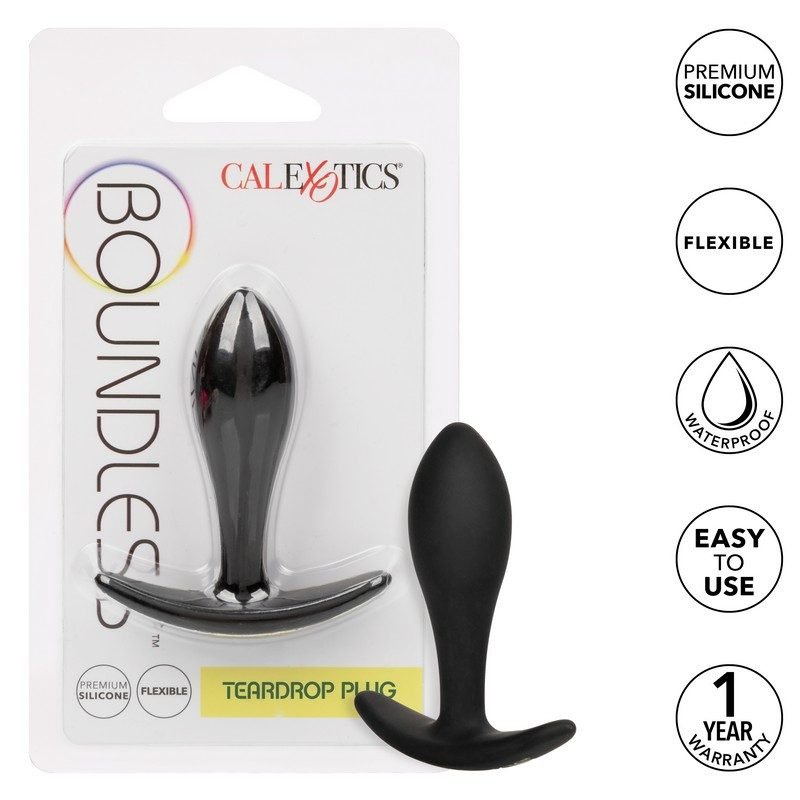 Boundless 2X Teardrop Beaded Anal Plug