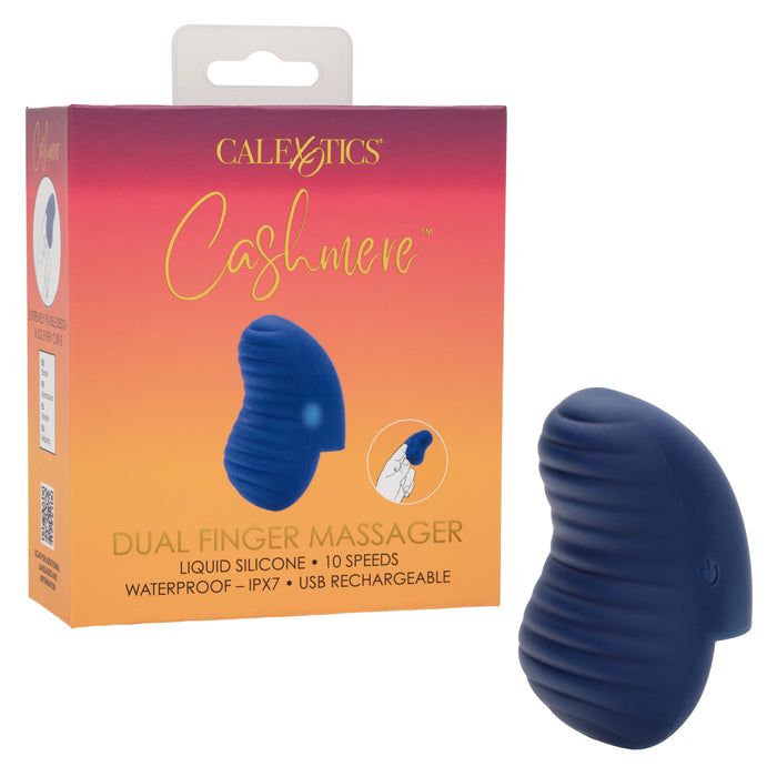 Cashmere Dual Finger Silicone Vibrator