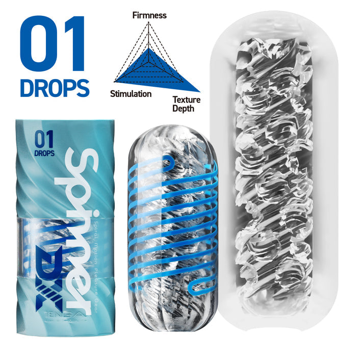 Tenga Spinner DX Drops Textured Masturbator