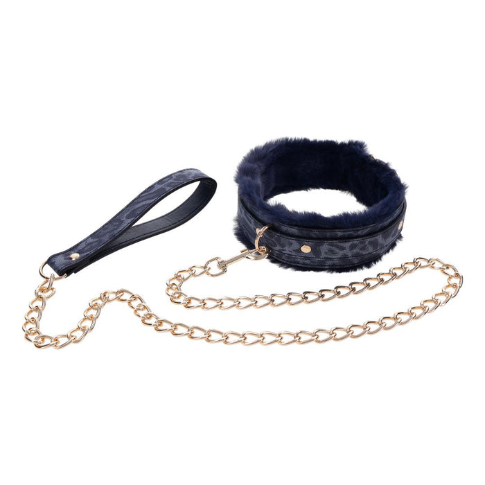 Cougar Faux Fur Collar & Leash