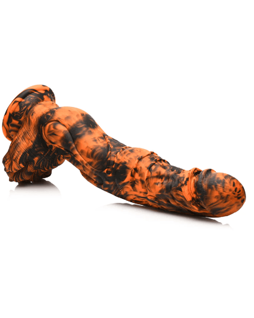 XR Brands Dildo Sabertooth 11 inch Tiger Fantasy Dildo with Suction Cup