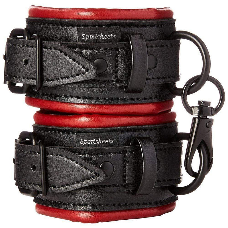 Saffron Vegan Leather Adjustable Wrist Restraints
