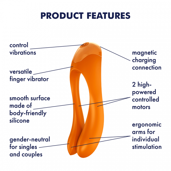 Satisfyer Candy Cane Flexible Multi Use Vibrator