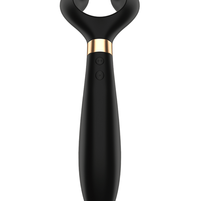 Satisfyer Vibrator Satisfyer Multifun 3 Waterproof Silicone Multi-Function Vibrator - Black