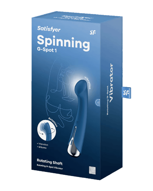 Satisfyer Vibrator Satisfyer Spinning  G-Spot Vibrator -  Blue