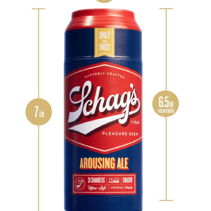 Schag's Arousing Ale Self-Lubricating Penis Stroker