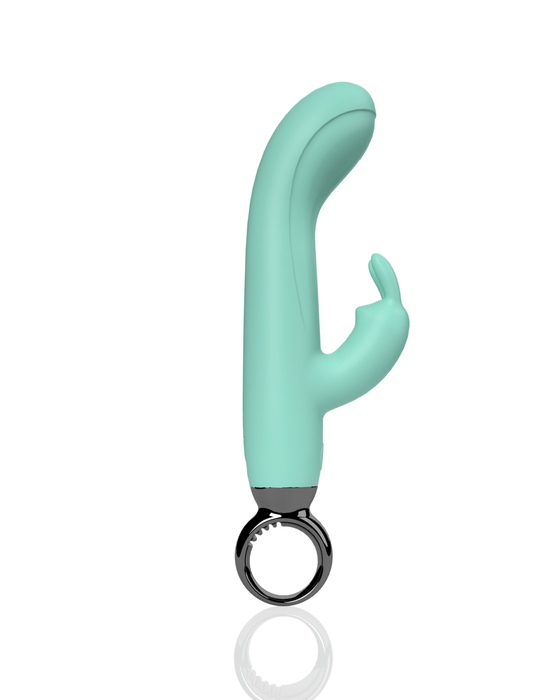 Screaming O Vibrator Screaming O Primo Rabbit Vibrator with Finger Loop - Green