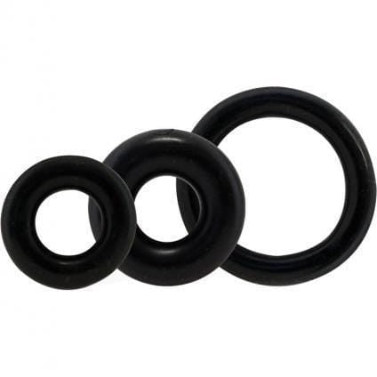 Screaming O Cock Ring Black Screaming O Ringo 3 piece Cock Ring Set