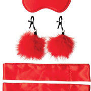 Sex & Mischief Amor Beginner Red Bondage Kit