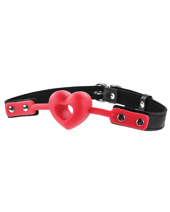 Sportsheets Ball Gag Sex & Mischief Amor Heart Shaped Ball Gag