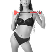 Sex & Mischief Amor Red Heart Crop and Flogger