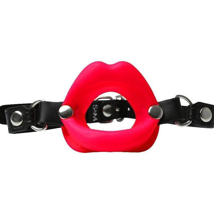 Sex and Mischief Red Silicone Lip Shaped Mouth Gag