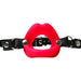 Sex and Mischief Red Silicone Lip Shaped Mouth Gag