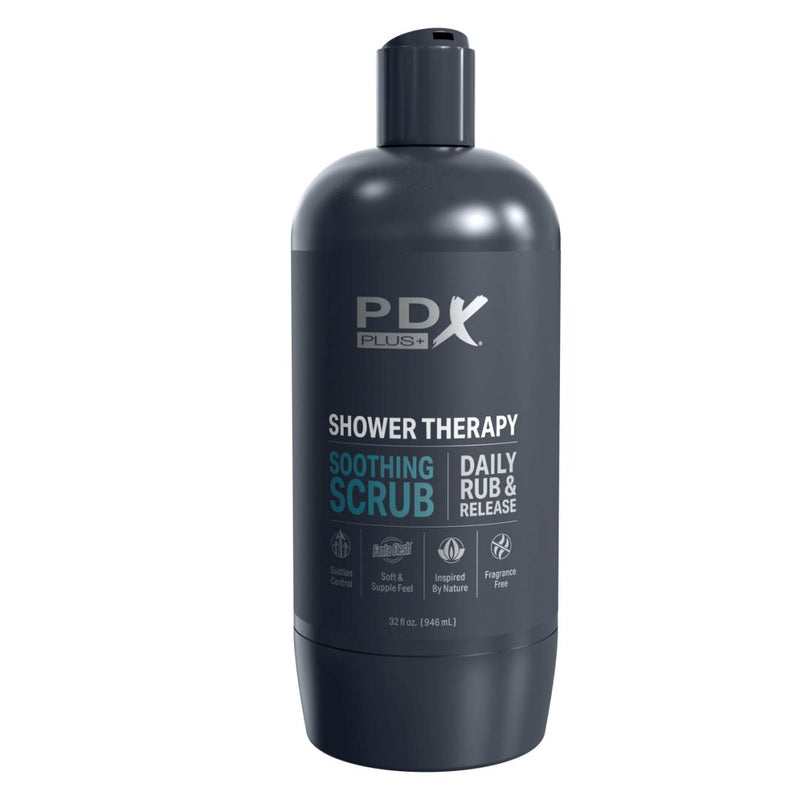 Shower Therapy Discreet Realistic Stroker with Mount - Vanilla