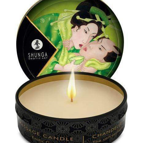 Shunga Candle Shunga Erotic Massage Candle Green Tea - Travel Size 30ml (1 oz.)