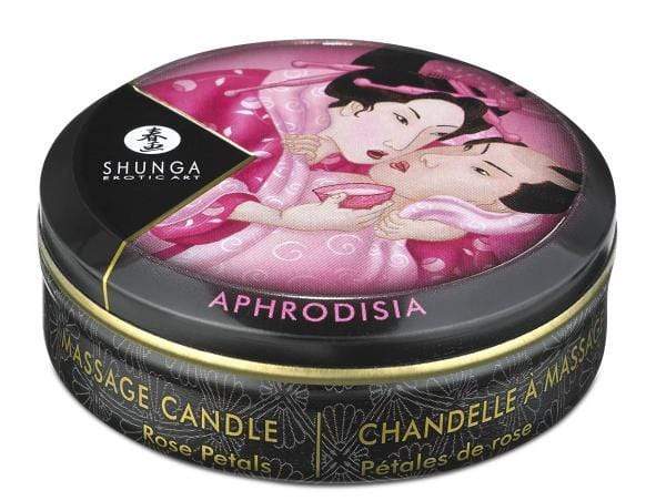 Shunga Candle Shunga Erotic Massage Candle Rose Petals - Travel Size 30ml (1 oz.)