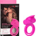 CalExotics Cock Ring Silicone Dual Clit Flicker Cock Ring