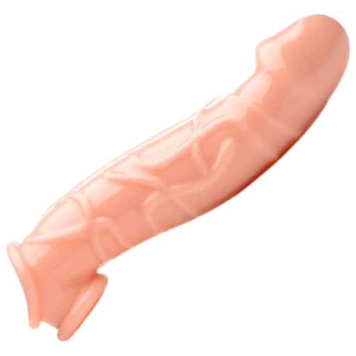 NaughtyNorth Penis Extension Size Matters 2 Inch Penis Extender Sleeve - Vanilla