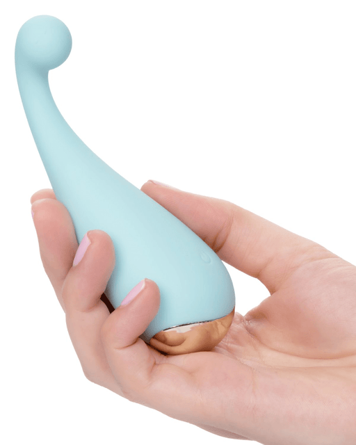 CalExotics Vibrator Slay Thrill Me External Palm Sized Vibrator - Blue