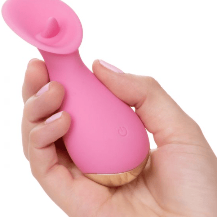 CalExotics Vibrator Slay Tickle Me External Palm Sized Vibrator - Pink