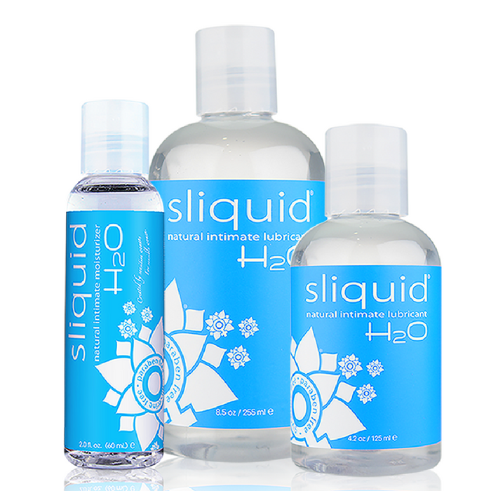 Sliquid H2O Water Based Glycerin Free Lubricant - Various Sizes