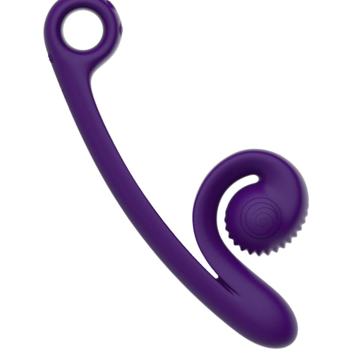 Snail Vibe Curve Ultra Powerful 2 Motor Dual Stimulating Vibrator - Purple