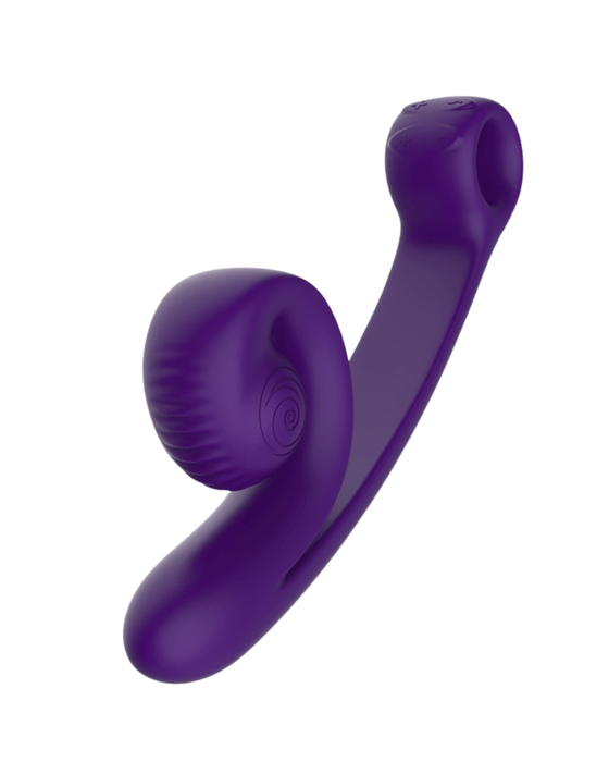 Snail Vibe Vibrator Snail Vibe Curve Ultra Powerful 2 Motor Dual Stimulating Vibrator - Purple