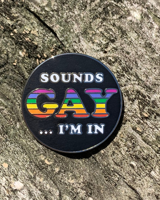 Sounds Gay...  I'm In Pin - LGBTQ+ Pride