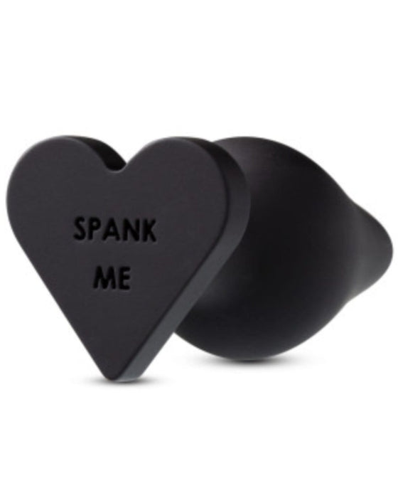 Blush Novelties Butt Plug Temptasia Spank Me Silicone Heart Butt Plug