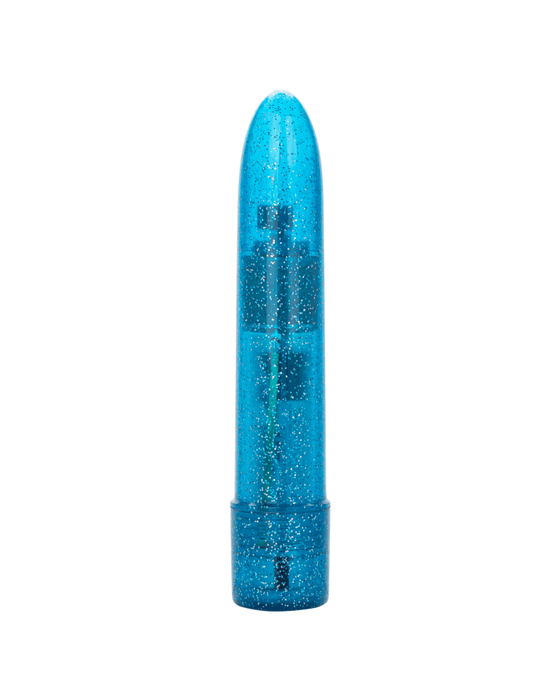 CalExotics Vibrator Sparkle Beginner's Mini Waterproof Vibrator - Blue