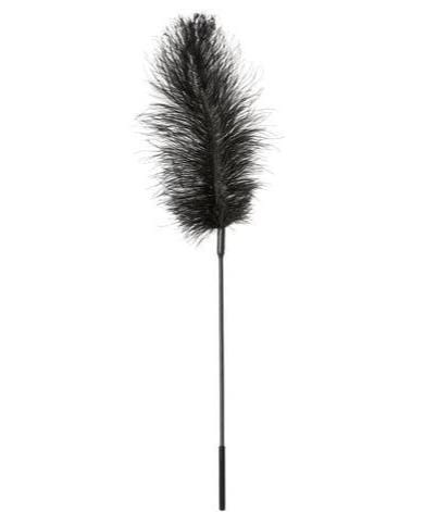 Sportsheets Feather Tickler Sportsheets Ostrich Feather Tickler - Black