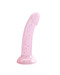 Lovely Planet Dildo Starlight Pink Glitter 7 inch Silicone Dildo