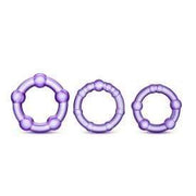 Stay Hard Beaded Cock Ring 3 Package