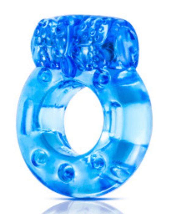 Blush Novelties Cock Ring Stay Hard Reusable Vibrating Cock Ring