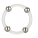 CalExotics Cock Ring Steel Beaded Large Silicone Cock Ring