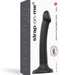 Lovely Planet Dildo Strap-On-Me Semi-Realistic Small Silicone Dildo - Black