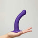 Lovely Planet Dildo Strap-On-Me Semi-Realistic Small Silicone Dildo - Purple