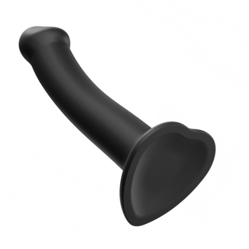 Strap On Me Dildo Strap-On-Me Semi-Realistic XL Silicone Dildo - Black