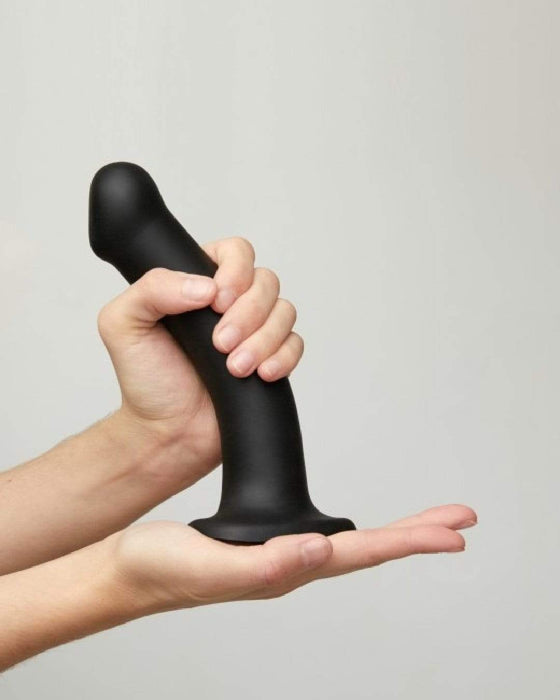 Strap On Me Dildo Strap-On-Me Semi-Realistic XL Silicone Dildo - Black