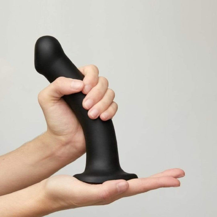 Strap On Me Dildo Strap-On-Me Semi-Realistic XL Silicone Dildo - Black